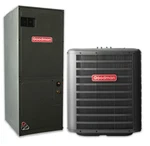Ton Goodman 15.2 SEER2 R32 Heat Pump System GLZS4BA481, AMST48CU1300. Fixed Price $5444.00.