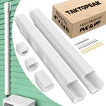 Mini Split Line Cover: 4'' 7.5 Ft Hide For Air Conditioner Centr. Fixed Price $47.34.