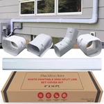 Mini Split Line Set Cover Kit - Paintable For Air Conditioner. Fixed Price $68.78.