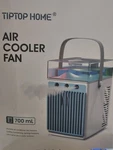Tiptop Home 3-IN-1 Portable Air Cooler Fan Mini Humidifier Led Light 700ML. Fixed Price $11.99.