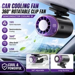 Portable Car Clip-on Air Conditioner Fan Wi 360 Rotation 199 Speeds Led Display. Fixed Price $23.99.