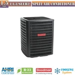 Goodman 1.5 Ton 14.3 SEER2 Central Air Conditioner Condenser GLXS4BA1810 R32. Fixed Price $1797.00.