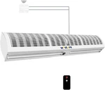 Wostore 48 Inch Remote Control Air Curtain Super Power 2 Speeds Adjustable Comm. Fixed Price $183.59.
