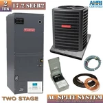 Ton 17.2 SEER2 Goodman Ducted Central Air Conditioner Split System GSXC7 AMVT3. Fixed Price $4948.00.