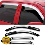 Startship Chrome Side Window Visors 04-12 Colorado/canyon. Fixed Price $281.99.