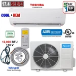 12000 Btu Mini Split 17.4 SEER2 Inverter Air Conditioner Heat Pump 110V 16FEET. Fixed Price $522.00.