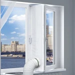 400CM(157") Portable Ac Window Seal, Casement Vent Kit. Fixed Price $20.99.