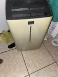 Idylis Portable Air Conditioner Single Hose Digital Display Wheels Beige/black. Fixed Price $150.00.
