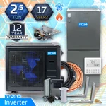 Aciq 2.5 Ton Heat Pump Inverter Multi-position Ducted Central Air System Kit. Fixed Price $3847.49.
