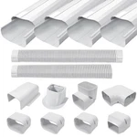 3'' 17 Ft Mini Split Line Set Cover Kit, Hide & For Central Ac. Fixed Price $67.15.
