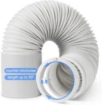 Portable Air Conditioner Dia 5.9 Exhaust Hose 59&COUPLER AA06, White. Fixed Price $46.99.