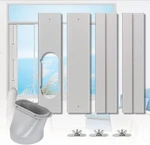 Portable Air Conditioner Window Kit, Adjustable Vertical/horizontal Sliding W.... Fixed Price $38.00.