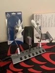 Gekkosience Miner 2XCHIP Up To 90 Gh Bitmerch USB3.1 Hub And 2USB Artic Fan. Fixed Price $435.00.