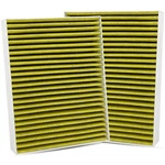 2PCS Capume Cabin Air Filter JM871 Fits For 2018 2019 2020 7" X 9.8" 1.1". Fixed Price $30.28.