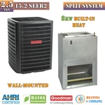 Goodman 2.5 Ton Air Conditioner Split System 15.2 SEER2 Wall-mount Handler. Fixed Price $3650.00.