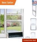 Sliding Window Kit, Reinforced Aluminum Works Exclusive With The Soleus Over .... Fixed Price $175.99.