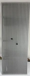 Amana Architectural Aluminum Grille: Clear Anodized Finish. Fixed Price $125.00.