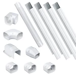 3" W 15FT Mini Split Line Set Cover Kit, Decorative Pvc Tubing For Du.... Fixed Price $69.38.
