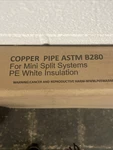 Coppertwin Tubing For Mini Split Systems 1/4" -1/2" X 25' LSFE-1412-25. Fixed Price $35.00.