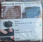 Bestalent Outdoor Window Air Conditioner Cover, Ac Unit For Outside 27.5W. Fixed Price $11.99.
