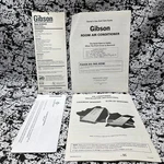 Gibson Air Conditioner Model AS10C4SV 10,000 Btu - Owners Installation Manual. Fixed Price $17.62.