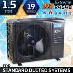 Aciq 1.5 Ton 19 SEER2 Central Inverter Extreme Heat Pump & Condenser, R454B. Fixed Price $2094.75.