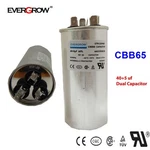 40/5 Mfd 370/440 Volt Round Dual Run Capacitor Replaces Tradepro 40+5 Uf Hvac. Fixed Price $11.95.