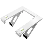Qualward Air Conditioner Bracket Up To 180 Lbs, Drilling Required, White. Fixed Price $54.75.