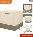 Windproof And Water-resistant Ac Cover Perfect For Winter Protection 34X34X38. Fixed Price $48.99.
