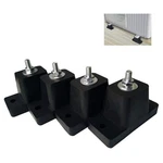 Air Conditioner Mounting Rubber Pads Bracket Use For Outdoor Units Mini Split.... Fixed Price $25.04.