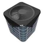Xeeol Central Air Conditioner Cover For Outside 28'', Black-pro. Fixed Price $28.41.