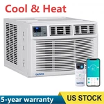 8000BTU Window Air Conditioner Ac Unit Cool/heat/dehumidify/fan Wifi W/ Kit 115V. Fixed Price $336.29.