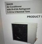 Icp Heil S4A5S48AKAWA Horizontal Discharge Air Conditioner Ton R410. Fixed Price $1850.00.