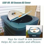 All Season Ac Guard 24" LEAF-86 Airconditioner Cover Outdoor By Sundog Systems. Fixed Price $44.99.
