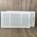 3-WAY Steel Air Supply Diffuser For 16X8 Duct Opening By Handua. Fixed Price $44.00.