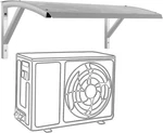 Air Conditioner Cover Outdoor Ac Units Protection Patio Awning Canopy Uv Rain. Fixed Price $122.86.
