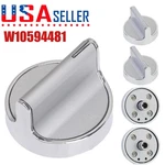 W10594481 Stainless Steel Stove Knob For Whirlpool Gas Cooktop Range/oven. Fixed Price $25.49.