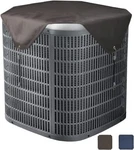Foozet Winter Top Air Conditioner Cover For Outside Ac Unit, 32"X32", Brown. Fixed Price $29.99.