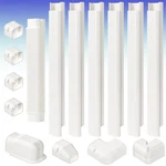 Guequitlex 3" W 22.5 Ft Line Set Cover Kit For Mini Split Air Conditioner Dec.... Fixed Price $75.52.