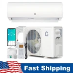 Split Air Conditioner 20 SEER2 Inverter 9000 Btu Heating System 230V Ac Unit. Fixed Price $404.31.