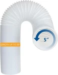5" 59" Portable Ac Exhaust Hose, Compatible With Lg, Haier, Delonghi. Fixed Price $27.99.