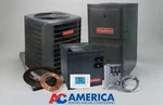 Goodman Ton & Gas Furnace Split System 40K Btu 80% Afue R32 14 SEER2 Upflow. Fixed Price $3592.00.