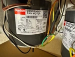 New Dayton 4M207 Condenser Fan Motor. Fixed Price $120.00.