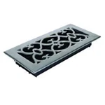 American Metal RU410TSN-R Floor Register, 4" X 10", Satin Nickel. Fixed Price $18.71.