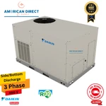 5 Ton Daikin Commercial Package Unit Air Conditioner R32 16 Ieer 460V Phase. Fixed Price $4489.99.