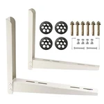 Taktopeak Mini Split Bracket: Folding Wall 7000 BTU-12000 Btu, Silver. Fixed Price $40.80.