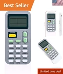 Compact Remote Control For Hessaire Mini Split - Fahrenheit/celsius Display. Fixed Price $14.62.