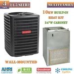 R32 Goodman Ton Multi-family Heat Pump Air Handler 14.5 SEER2 GLZS4MA3610 10KW. Fixed Price $4341.00.