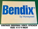 Bendix By Honeywell - Vintage Original Vinyl Decal Sticker Racing. Fixed Price $8.68.