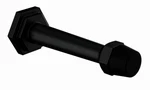 Powell Door Stop, Matte Black N830-530. Fixed Price $18.73.